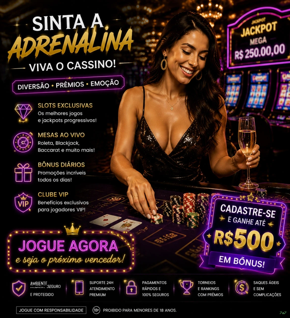 Dealers profissionais da 7a7